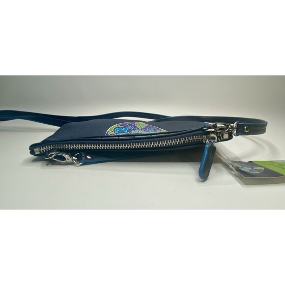 NWT Brighton Saffiano PU Crossbody Summer Heart Mini Bag D23458. - Picture 4 of 9